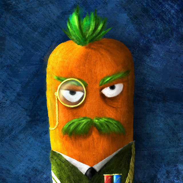 Lost in the Sausage Island: The Evil Carrot boss